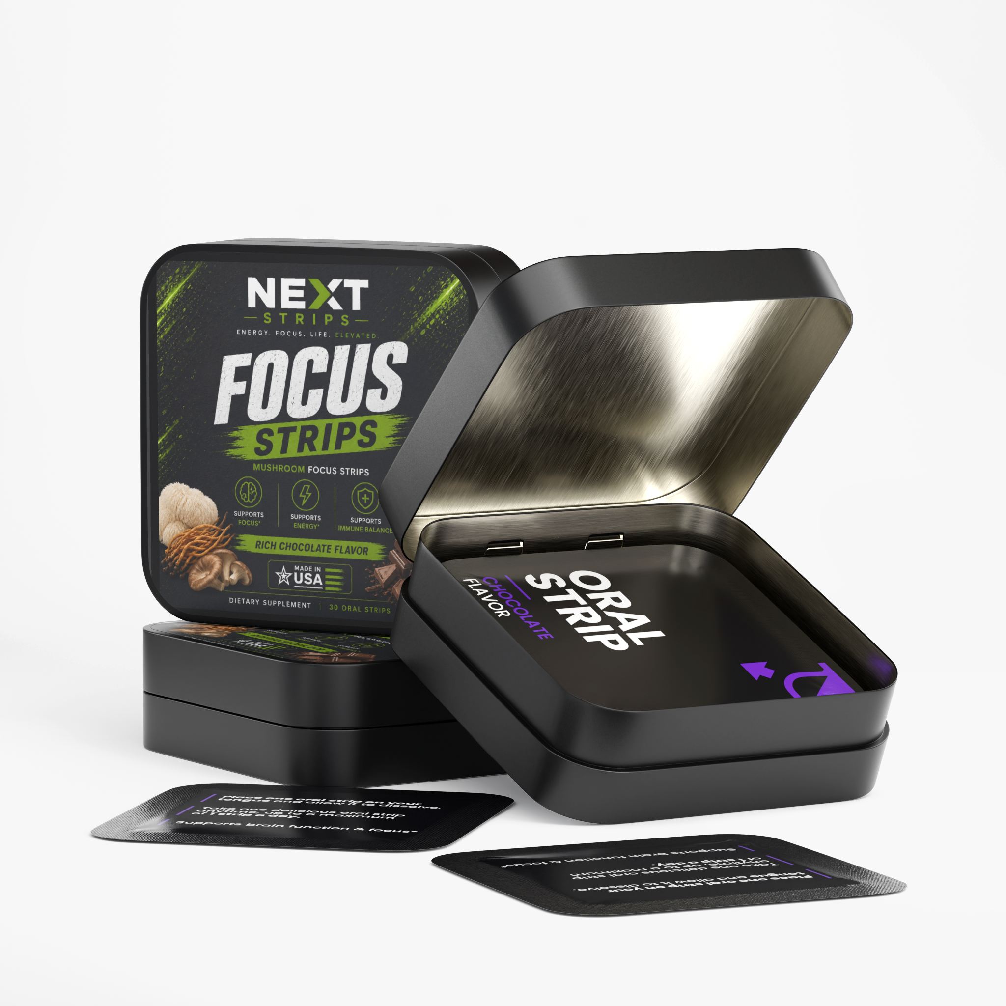 Mushroom Focus Strips