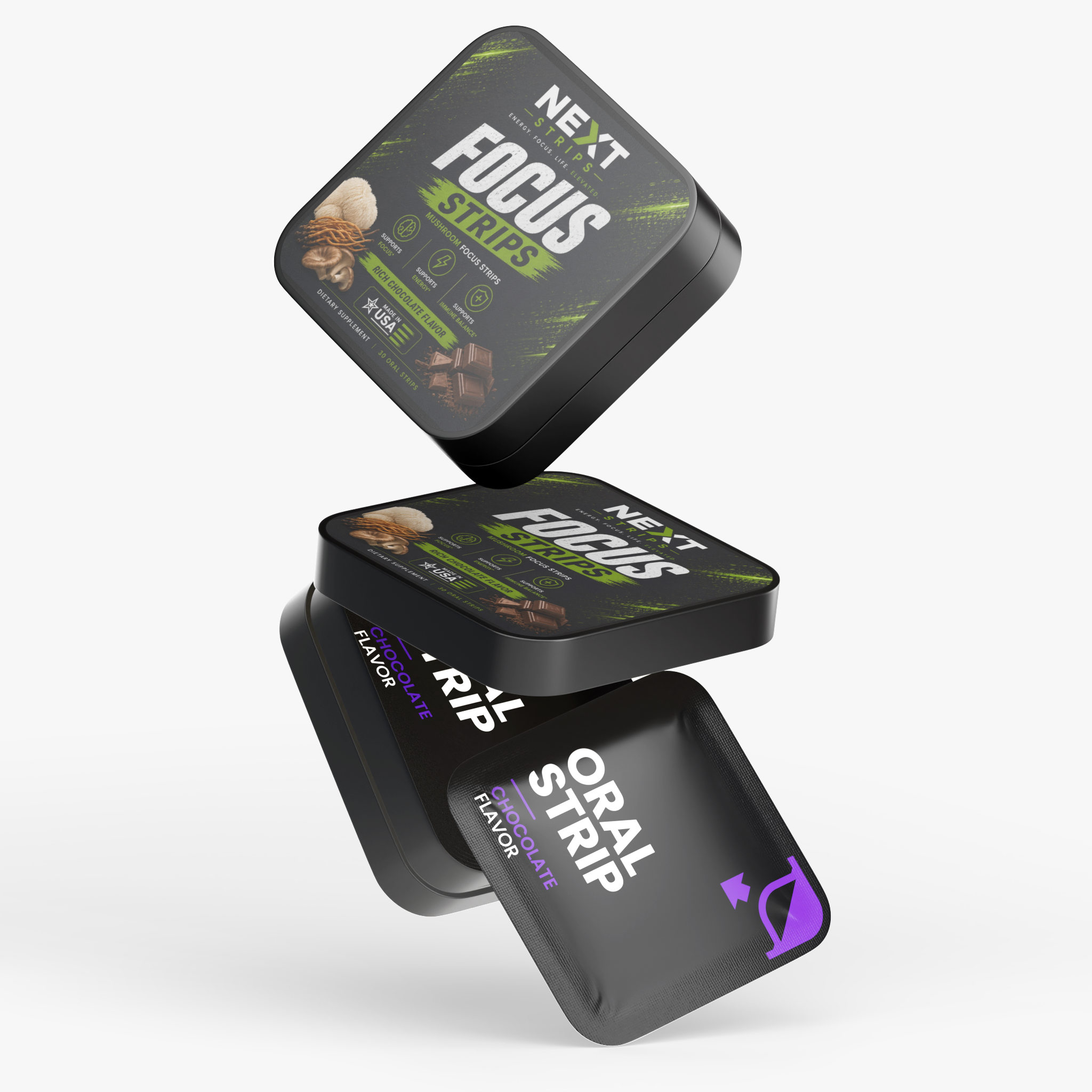 Mushroom Focus Strips